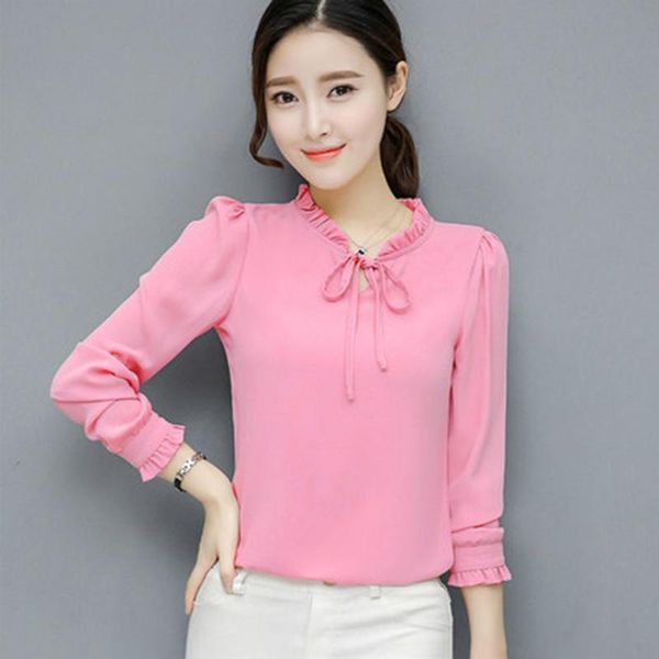 women's blouses & shirts 2021 spring han fan elegant bow chiffon shirt long-sleeved white bottoming blouse w242
women's blouses & shirts 2021 spring han fan elegant bow chiffon shirt long-sleeved white bottoming blouse w242