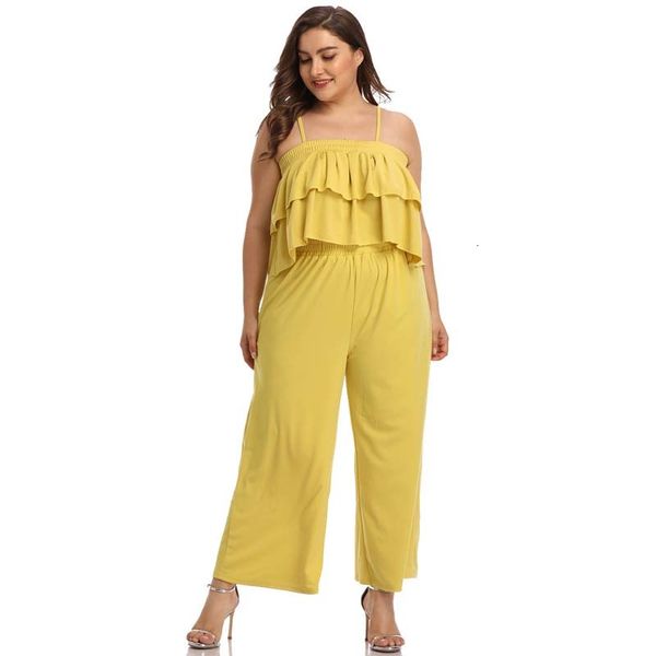 2021 new summer plus size l-4xl yellow 2 pieces set women strapless ruffles crop and wide leg pant casual holiday suit y26g, White
2021 new summer plus size l-4xl yellow 2 pieces set women strapless ruffles crop and wide leg pant casual holiday suit y26g, White