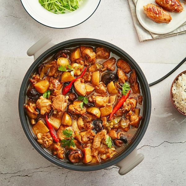 little bear electric pot household multifunctional integrated pot electric wok wok small cooking frying pan
little bear electric pot household multifunctional integrated pot electric wok wok small cooking frying pan