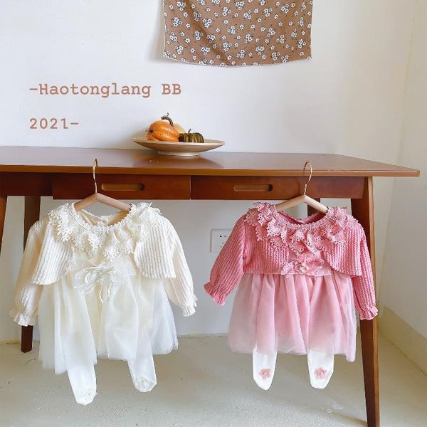 girl's dresses 3pcs baby girls dress autumn soanish children clothes sets born princess wedding birthday party baptism outfits, Red;yellow
girl's dresses 3pcs baby girls dress autumn soanish children clothes sets born princess wedding birthday party baptism outfits, Red;yellow