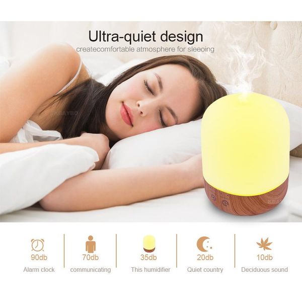 300ml electric ultrasonic aroma air humidifier essential oil diffuser wood grain purifier mist maker led light for home
300ml electric ultrasonic aroma air humidifier essential oil diffuser wood grain purifier mist maker led light for home