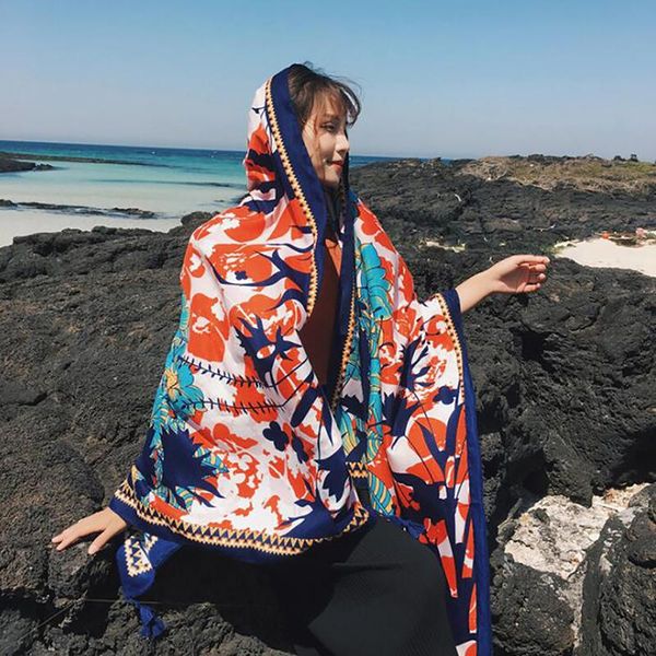 scarves 2021 summer fashion women cotton female print paisley foulard shawls and beach cover-ups, Blue;gray
scarves 2021 summer fashion women cotton female print paisley foulard shawls and beach cover-ups, Blue;gray