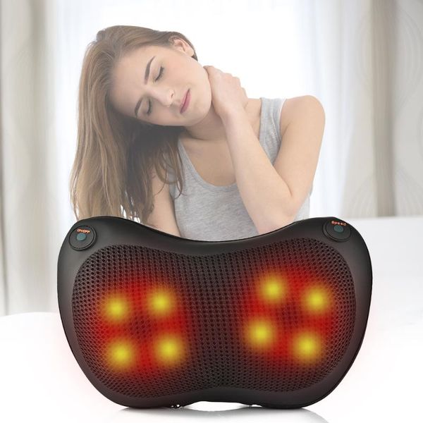 electric rechargeable heating massage pillow shoulder back kneading relaxation massager
electric rechargeable heating massage pillow shoulder back kneading relaxation massager