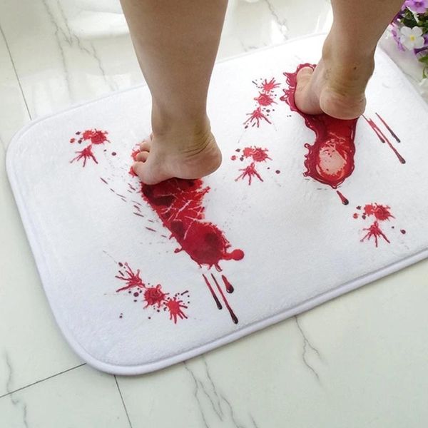 bath mats bathmat scare your friends bloody footprint bathroom mat non-slip rug soft supplies decoration
bath mats bathmat scare your friends bloody footprint bathroom mat non-slip rug soft supplies decoration