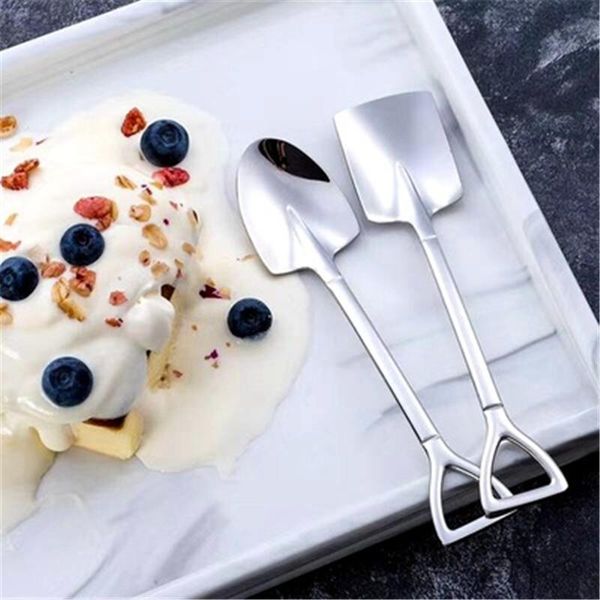 spoons 2pcs/1pc creative retro shovel coffee spoon stainless steel dessert watermelon ice cream tip flat shovels
spoons 2pcs/1pc creative retro shovel coffee spoon stainless steel dessert watermelon ice cream tip flat shovels
