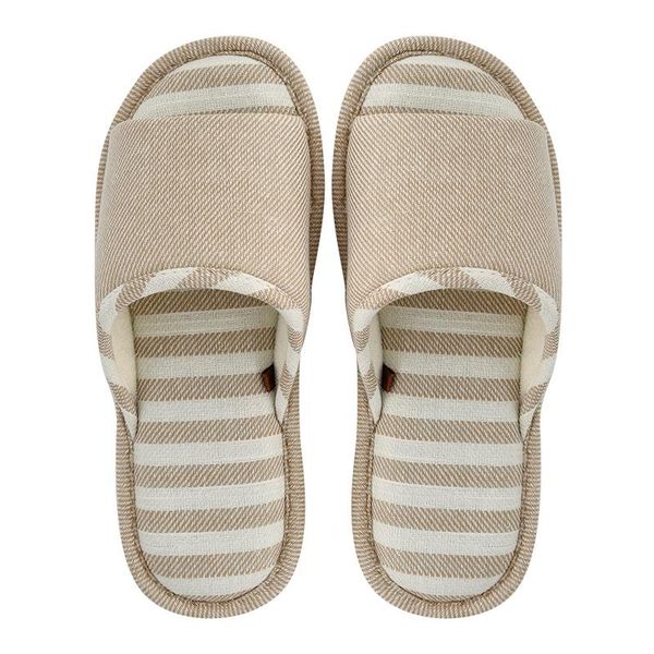 japanese style solid color cotton and linen home simple linen sandals indoor wooden floor striped non-slip fashion flip flops, Black
japanese style solid color cotton and linen home simple linen sandals indoor wooden floor striped non-slip fashion flip flops, Black
