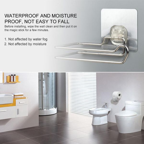 toilet paper holders towels kitchen roll holder stainless steel repeatedly washable stick hooks rack bathroom storage accessories
toilet paper holders towels kitchen roll holder stainless steel repeatedly washable stick hooks rack bathroom storage accessories