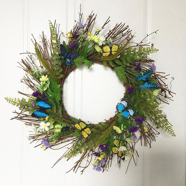 decorative flowers & wreaths artificial flower wreath silk spring garland for the front door wall hanging window wedding party home decorati
decorative flowers & wreaths artificial flower wreath silk spring garland for the front door wall hanging window wedding party home decorati