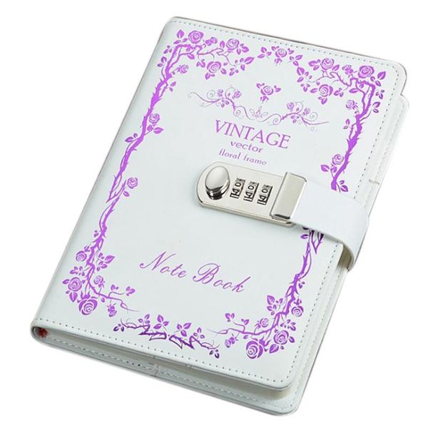 notepads digital password notebook leather binder diary printing bronzing, Purple;pink
notepads digital password notebook leather binder diary printing bronzing, Purple;pink