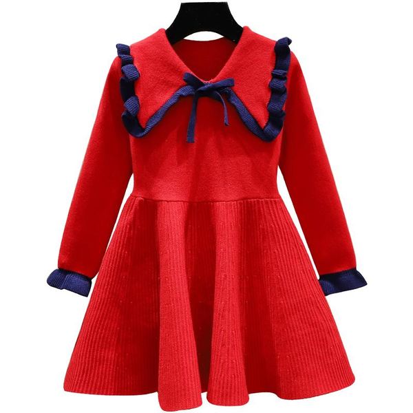girl's dresses girls' baby dress 2021 spring and autumn children's ear edge lapel knitted princess foreign style fur, Red;yellow
girl's dresses girls' baby dress 2021 spring and autumn children's ear edge lapel knitted princess foreign style fur, Red;yellow