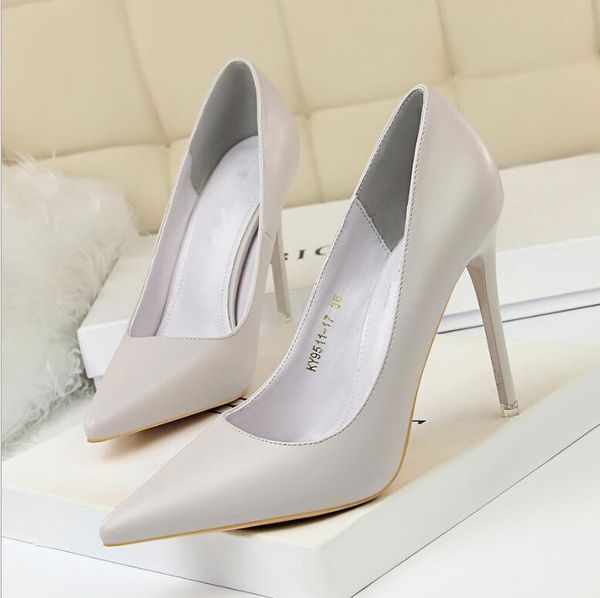 dress shoes fashion high heels for women party wedding triple black white yellow pink pointed toes pumps size 35-42
dress shoes fashion high heels for women party wedding triple black white yellow pink pointed toes pumps size 35-42