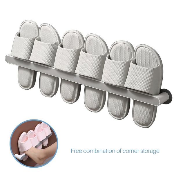 hooks & rails slipper rack plastic punch-with sticker multifunctional towel holder storage bracket wall mount for bathroom living room
hooks & rails slipper rack plastic punch-with sticker multifunctional towel holder storage bracket wall mount for bathroom living room