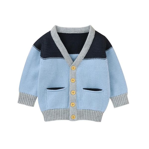 pullover born cardigan sweater infant boy long sleeve v-neck single-breasted casual knitwear patchwork boys sweaters knitted, Blue
pullover born cardigan sweater infant boy long sleeve v-neck single-breasted casual knitwear patchwork boys sweaters knitted, Blue