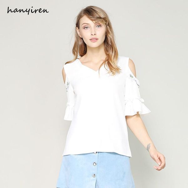 women's blouses & shirts hanyiren women embroidery white blouse and summer flare short sleeves cotton linen female loose casual office
women's blouses & shirts hanyiren women embroidery white blouse and summer flare short sleeves cotton linen female loose casual office