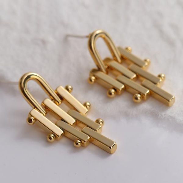 dangle & chandelier aensoa fashion metal geometric women drop earrings unique design hollow for girls punk brincos, Silver
dangle & chandelier aensoa fashion metal geometric women drop earrings unique design hollow for girls punk brincos, Silver