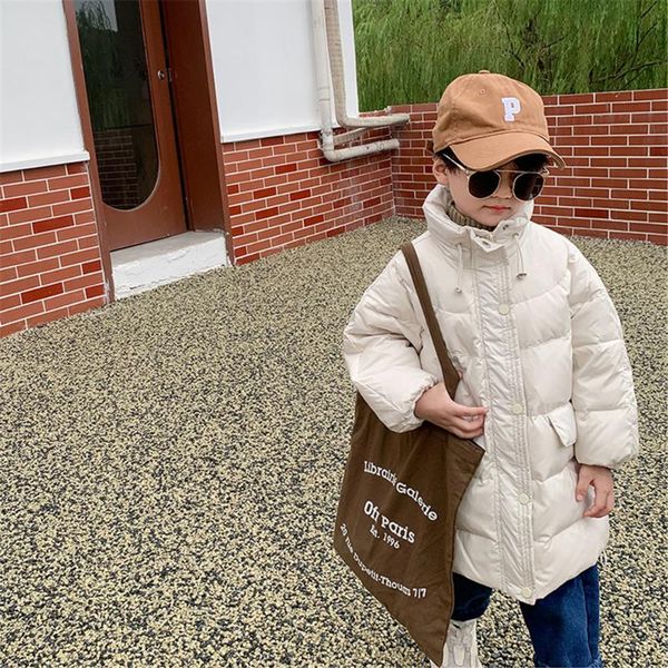 down coat winter children solid color warm long jackets boys fashion high collar thick coats, Blue;gray
down coat winter children solid color warm long jackets boys fashion high collar thick coats, Blue;gray