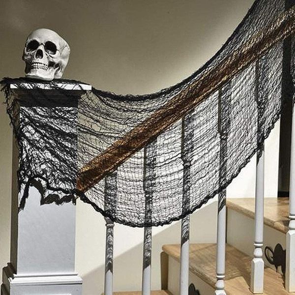 other home decor black halloween creepy gauze large grid yarn cloth door house gothic props party decoration dropship
other home decor black halloween creepy gauze large grid yarn cloth door house gothic props party decoration dropship