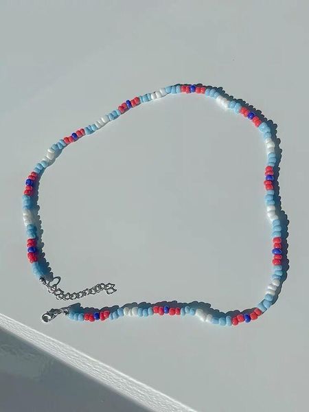 chokers thai star color beaded necklace clavicle chain summer beach holiday men jewelry accessories, Golden;silver
chokers thai star color beaded necklace clavicle chain summer beach holiday men jewelry accessories, Golden;silver