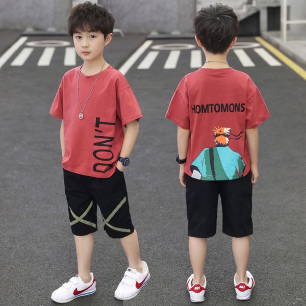 boys clothing sets cartoon kids clothes for teens short sleeve t-shirt+pants children 2pcs suit cotton 2021 summer outfits, White
boys clothing sets cartoon kids clothes for teens short sleeve t-shirt+pants children 2pcs suit cotton 2021 summer outfits, White