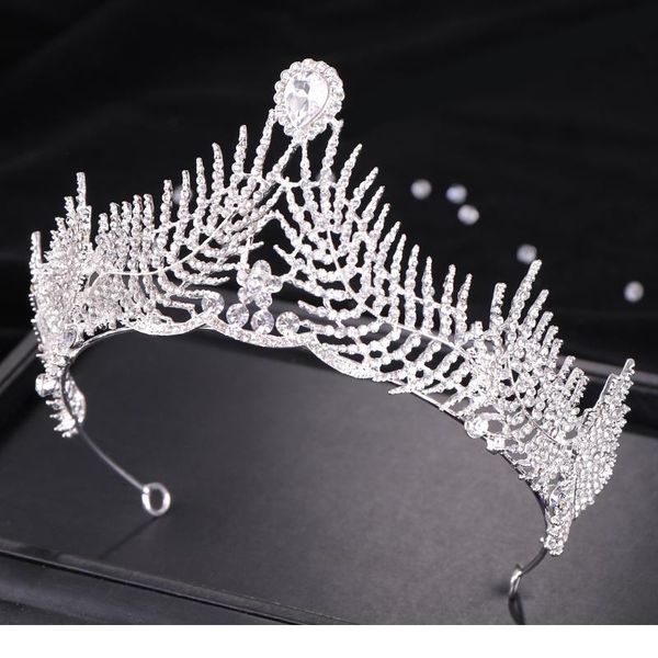 trendy wedding crown baroque silver color rhinestone crystal crown wedding headdress party princess crown bridal hair o jllumj
trendy wedding crown baroque silver color rhinestone crystal crown wedding headdress party princess crown bridal hair o jllumj