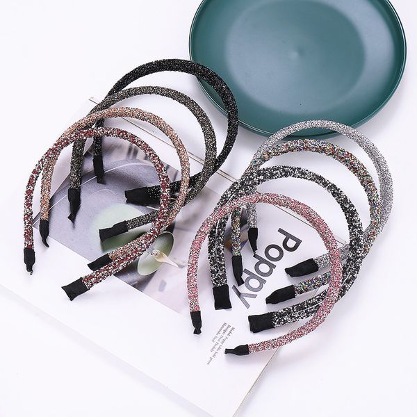 new french sequin hairband multi color double drainage drill press hairband wide hairband fashion drill head band, Silver
new french sequin hairband multi color double drainage drill press hairband wide hairband fashion drill head band, Silver