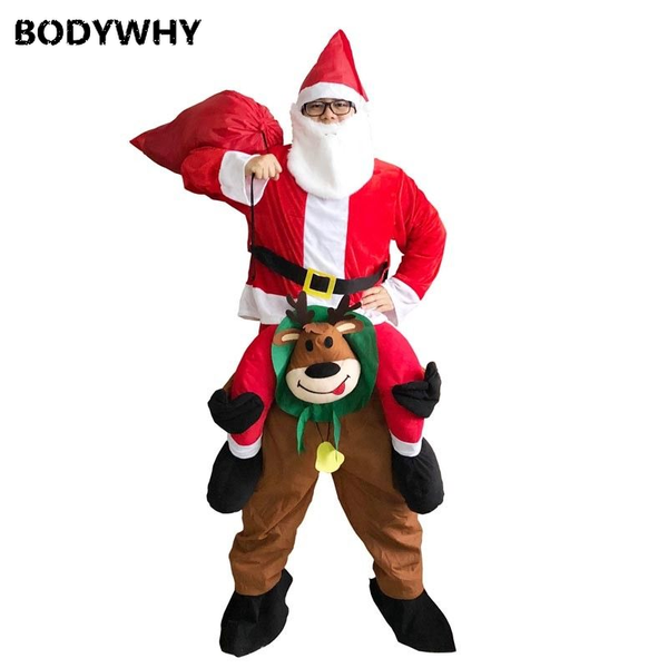 mascot costumeschristmas carry santa claus ride on reindeer mascot costume suits party game dress outfits clothing carnival, Red;yellow
mascot costumeschristmas carry santa claus ride on reindeer mascot costume suits party game dress outfits clothing carnival, Red;yellow