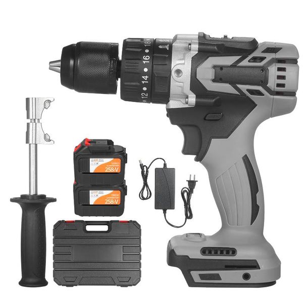 professiona electric drills cordless drill driver max torque 200n.m industrial impact hammer screwdriver with plastictool box
professiona electric drills cordless drill driver max torque 200n.m industrial impact hammer screwdriver with plastictool box