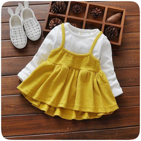 girl's dresses baby girls dress spring 2021 small girl cotton straps stitching t-shirt children clothing 0-3 year pink yellow 631, Red;yellow
girl's dresses baby girls dress spring 2021 small girl cotton straps stitching t-shirt children clothing 0-3 year pink yellow 631, Red;yellow