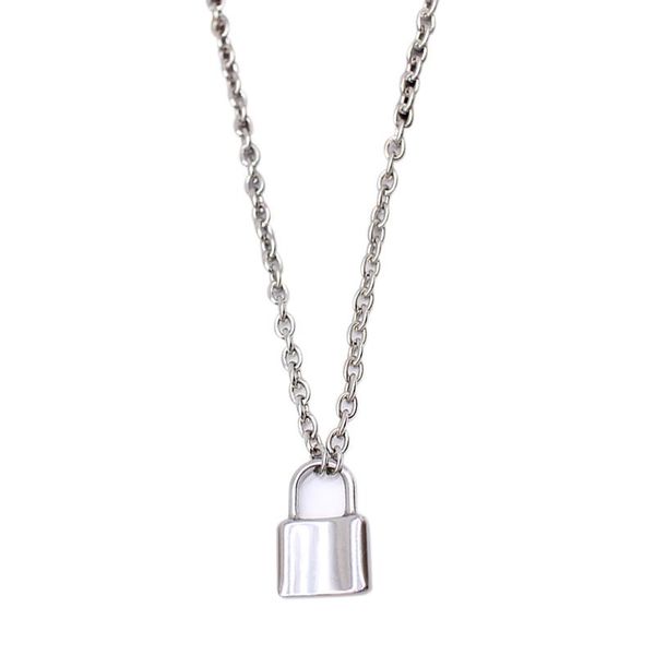 pendant necklaces stainless steel silver color padlock necklace rolo cable chain collar choker femme women lock
pendant necklaces stainless steel silver color padlock necklace rolo cable chain collar choker femme women lock