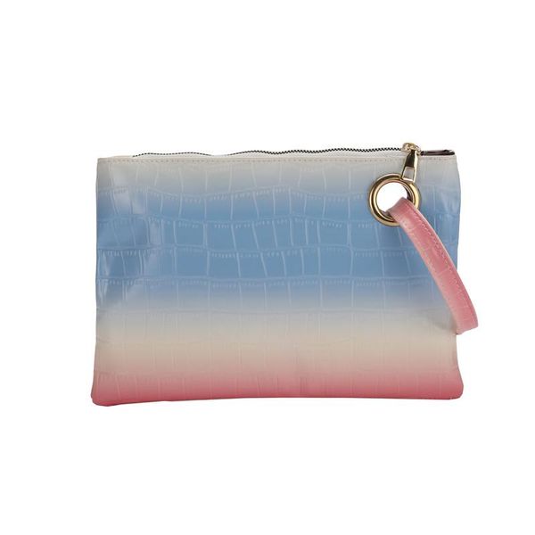 evening bags women's crocodile pattern handbags gradient color day clutches for female underarm baguette rainbow purses and
evening bags women's crocodile pattern handbags gradient color day clutches for female underarm baguette rainbow purses and
