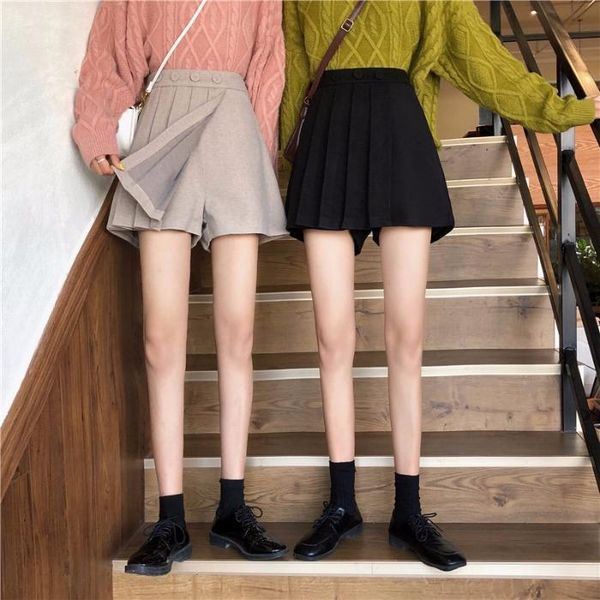 skirts pleated skirt female summer high waist 2021 thin student a-line hakama womens, Black
skirts pleated skirt female summer high waist 2021 thin student a-line hakama womens, Black