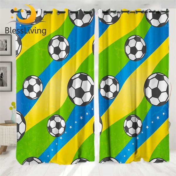 curtain & drapes blessliving sports for living room football blackout bedroom yellow green blue wave window treatment 1pc
curtain & drapes blessliving sports for living room football blackout bedroom yellow green blue wave window treatment 1pc