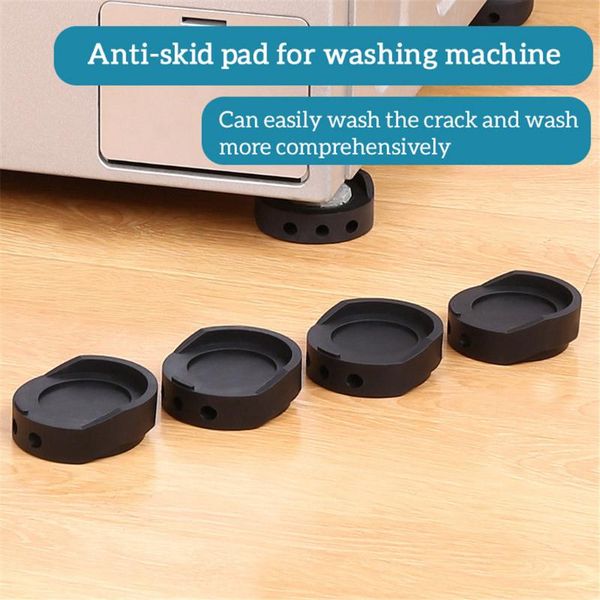bath mats 4pcs/set base heightening anti vibration pads non-slip cushion refrigerator washing machine furniture heightened supplies
bath mats 4pcs/set base heightening anti vibration pads non-slip cushion refrigerator washing machine furniture heightened supplies