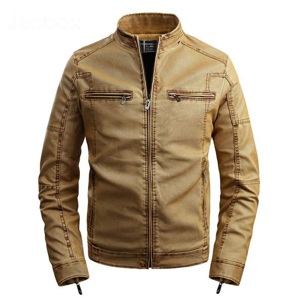 men's jackets kimsere man winter warm leather biker fleece lined pu motorcycle coats washed faux moto outerwear clothing, Black;brown
men's jackets kimsere man winter warm leather biker fleece lined pu motorcycle coats washed faux moto outerwear clothing, Black;brown