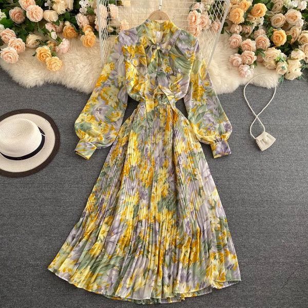 casual dresses trendy for women nice elegant bow tie neck vintage floral midi dress long sleeve spring autumn chiffon pleated, Black;gray
casual dresses trendy for women nice elegant bow tie neck vintage floral midi dress long sleeve spring autumn chiffon pleated, Black;gray