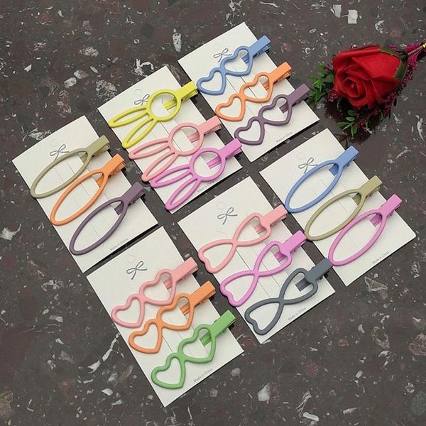 hair accessories 3pcs set of cute frosted hairpins korean geometric side clip bb bangs hairpin japanese word, Slivery;white
hair accessories 3pcs set of cute frosted hairpins korean geometric side clip bb bangs hairpin japanese word, Slivery;white