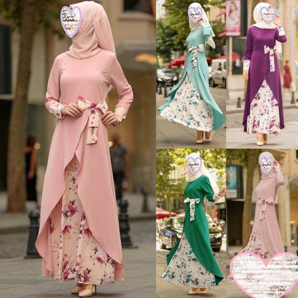 casual dresses floral print muslim dress kaftan abaya islamic clothing waisted bowknot turkey simple, Black;gray
casual dresses floral print muslim dress kaftan abaya islamic clothing waisted bowknot turkey simple, Black;gray