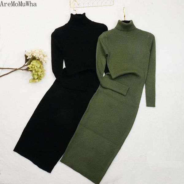 casual dresses aremomuwha autumn and winter 2021 high collar long-sleeved knit dress female long section slim bag hip slimming qx1256, Black;gray
casual dresses aremomuwha autumn and winter 2021 high collar long-sleeved knit dress female long section slim bag hip slimming qx1256, Black;gray