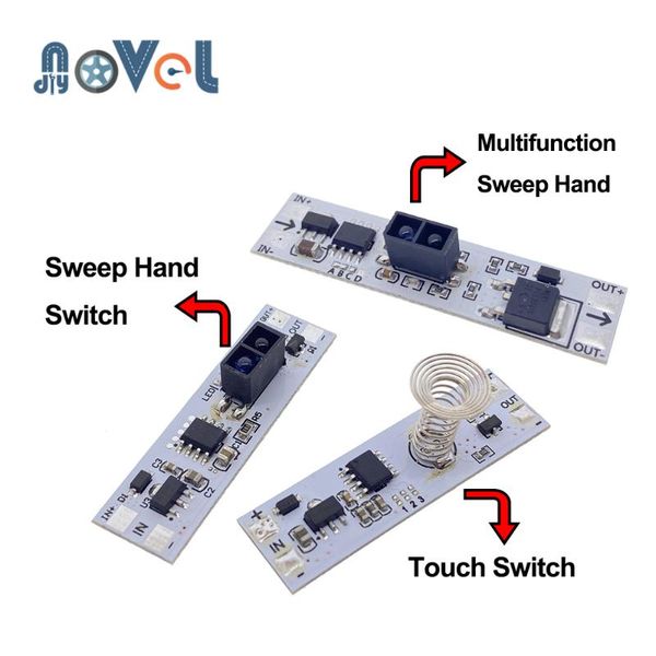switch touch capacitive module 5v-24v 3a led dimming control lamps active components short distance scan sweep hand sensor
switch touch capacitive module 5v-24v 3a led dimming control lamps active components short distance scan sweep hand sensor