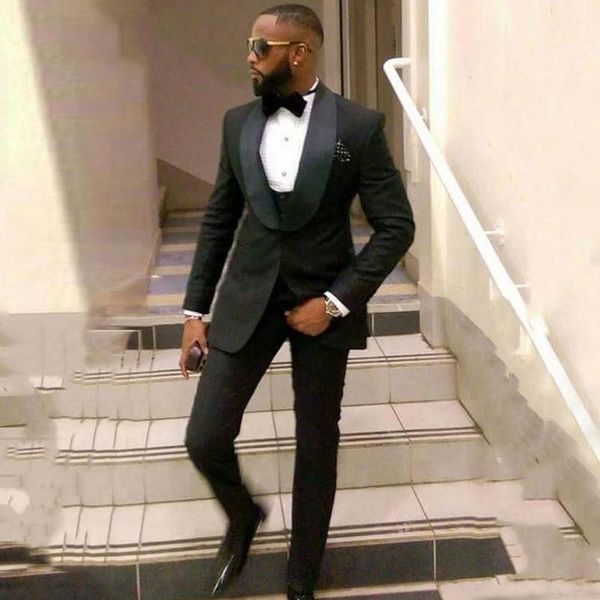 men's suits & blazers black wedding groom tuxedo slim fit mens for prom with shawl lapel formal 3 piece male fashion set jacket pants v, White;black
men's suits & blazers black wedding groom tuxedo slim fit mens for prom with shawl lapel formal 3 piece male fashion set jacket pants v, White;black
