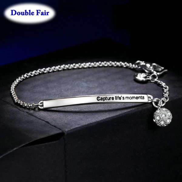charm bracelets classic cubic zirconia ball fashion "capture life's moments" rose/white gold color jewelry for women gift dwh, Golden;silver
charm bracelets classic cubic zirconia ball fashion "capture life's moments" rose/white gold color jewelry for women gift dwh, Golden;silver