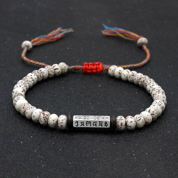 charm bracelets tibetan buddhist cotton thread lucky bracelet natural bodhi beads carved amulet braided adjustable for men, Golden;silver
charm bracelets tibetan buddhist cotton thread lucky bracelet natural bodhi beads carved amulet braided adjustable for men, Golden;silver