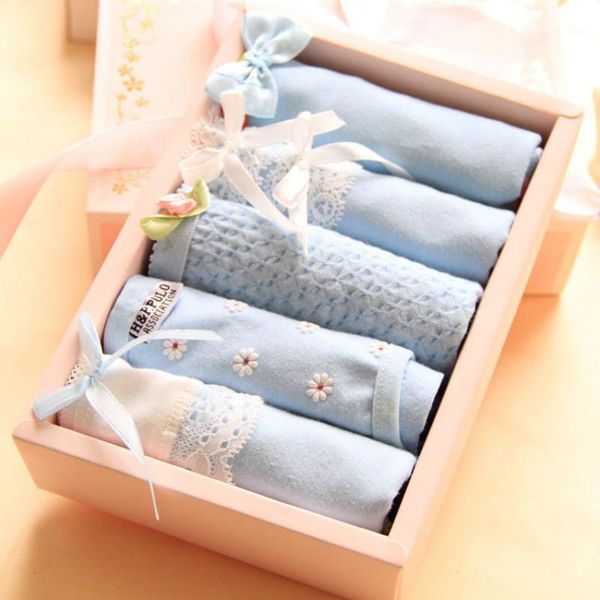 women's cotton underwear 5 pieces gift boxed girl comfortable lace trim bow tie cute gifts panties, Black;pink
women's cotton underwear 5 pieces gift boxed girl comfortable lace trim bow tie cute gifts panties, Black;pink