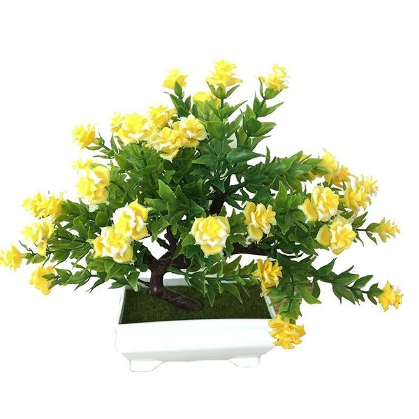 decorative flowers & wreaths artificial potted flower yellow rose table ornaments home decor fake pot craft
decorative flowers & wreaths artificial potted flower yellow rose table ornaments home decor fake pot craft