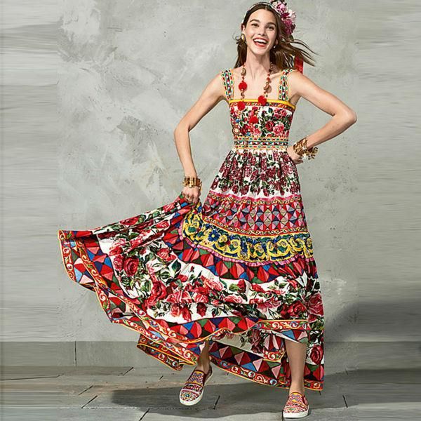 casual dresses long dress 2021 summer women's fashion party boho beach vintage elegant chic print sleeveless tank top, Black;gray
casual dresses long dress 2021 summer women's fashion party boho beach vintage elegant chic print sleeveless tank top, Black;gray