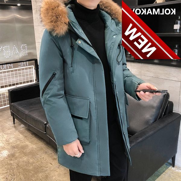 2021 winter jacket 90% white duck down jackets men,mens warm thicked hooded parkas coat true collars size m-3xl, Black
2021 winter jacket 90% white duck down jackets men,mens warm thicked hooded parkas coat true collars size m-3xl, Black