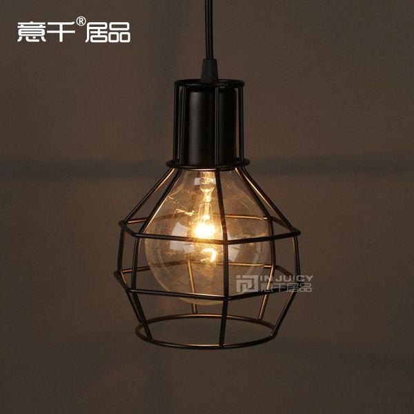loft industrial vintage metal cage edison e27 pendant ceiling light droplight for coffee shop bar hall balcony
loft industrial vintage metal cage edison e27 pendant ceiling light droplight for coffee shop bar hall balcony
