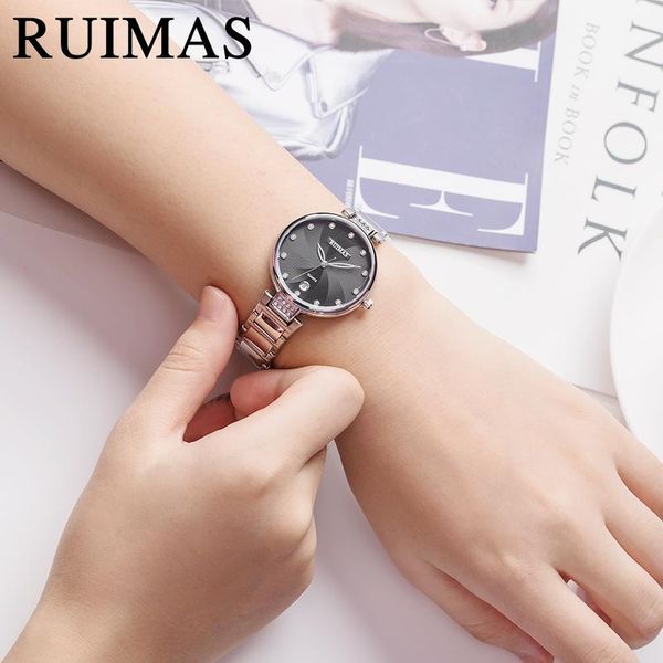 wristwatches 2021 korean fashion waterproof female watch ins style simple ladies trend ultra-thin, Slivery;brown