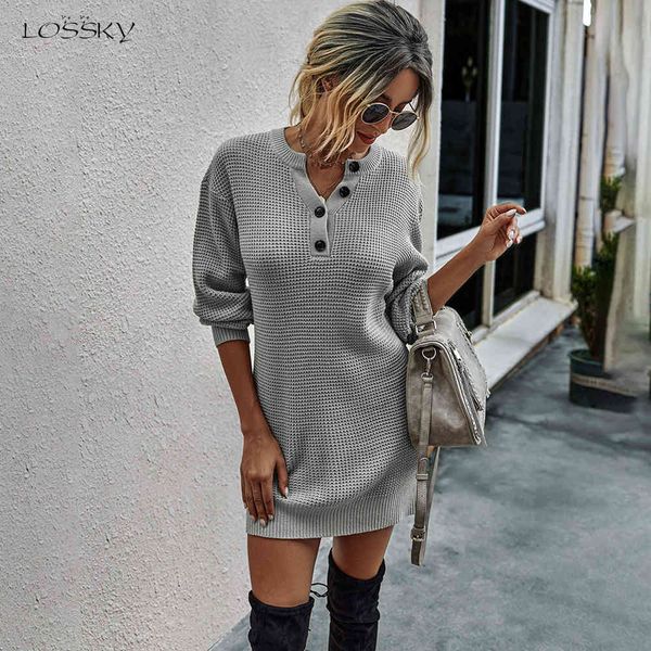 sweater dresses women autumn winter long sleeve knitted clothes casual ladies pure black button slim fit dress fall 2020 fashion x0521, Black;gray
sweater dresses women autumn winter long sleeve knitted clothes casual ladies pure black button slim fit dress fall 2020 fashion x0521, Black;gray