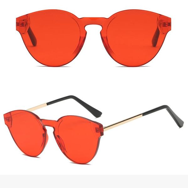 2021 new women sunglasses fashion round ladies vintage brand design cat eye woman female sun glasses oculos one pieces lens, White;black
2021 new women sunglasses fashion round ladies vintage brand design cat eye woman female sun glasses oculos one pieces lens, White;black